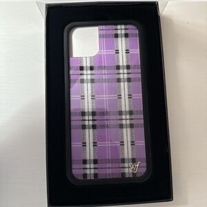 Wildflower Plaid Purple Phone Case